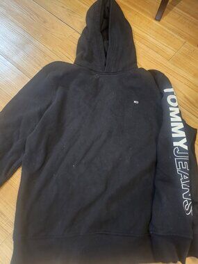 Tommy Hilfiger Cropped Sweater Pullover Pink Womens Size Large